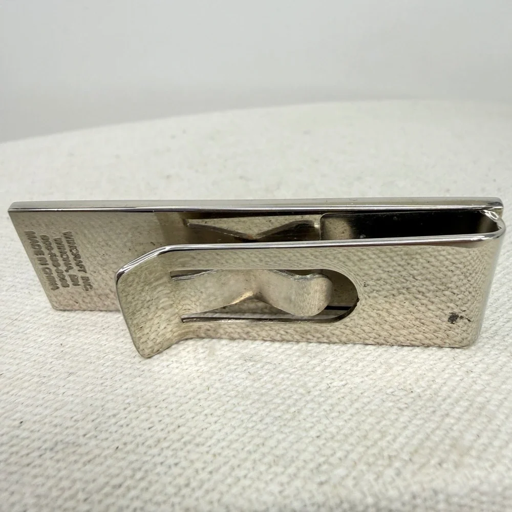 Pittsburgh Steelers Money Clip Black Enamel Metal NFL‎ Licensed Team Logo